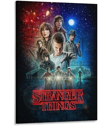 Amazon.co.jp: ストレンジャー・シングス 1、2、3、4-4ピーステレビ